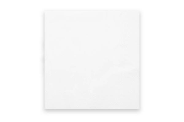 Servietten 40 x 40 cm, 2-lagig, Zellstoff weiß, 1/4-Falz