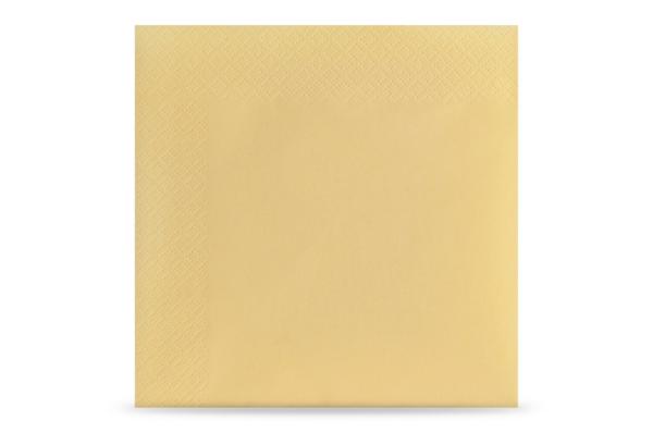 Servietten, 3-lagig, 33 x 33 cm, 1/4-Falz, creme