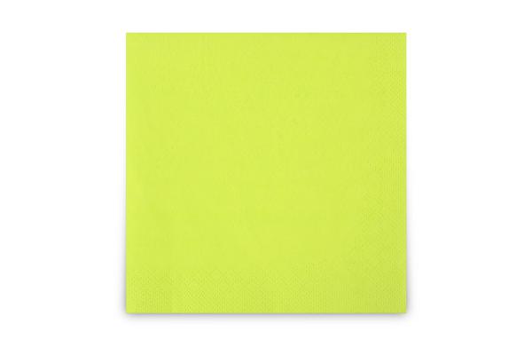 Servietten, 3-lagig, 33x33 cm, 1/4-Falz, kiwi