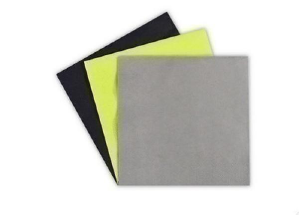 Servietten 33x33 cm, grau, 3-lagig, 1/4-Falz
