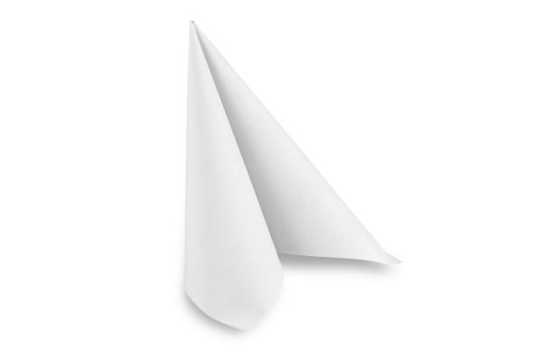 Airlaid-Servietten 40 x 40 cm, weiß, 1/4-Falz
