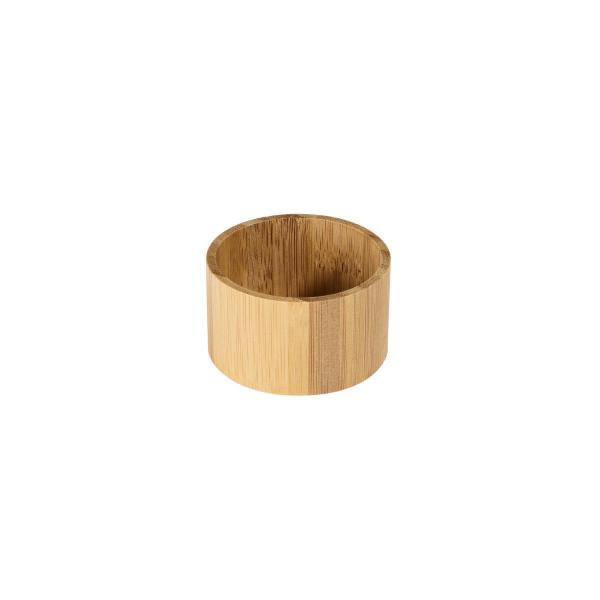LED Mini Lamp, Bambushalter 33 x Ø 57 mm Nature, 8 Stk/Krt (1 x 8 Stk)