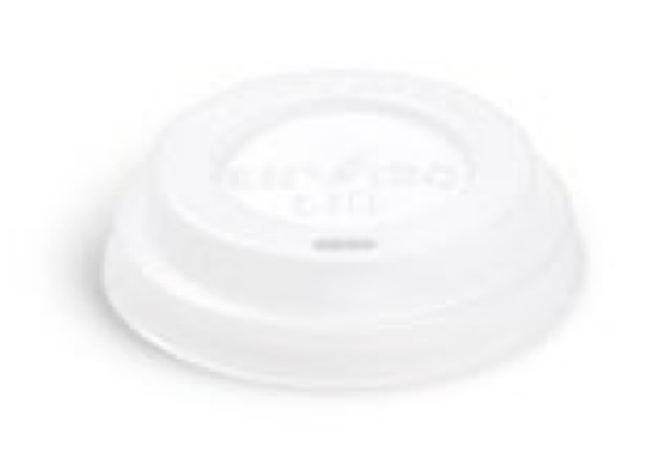 Domdeckel (CPLA) wei&szlig; &Oslash;80mm [100 St.]