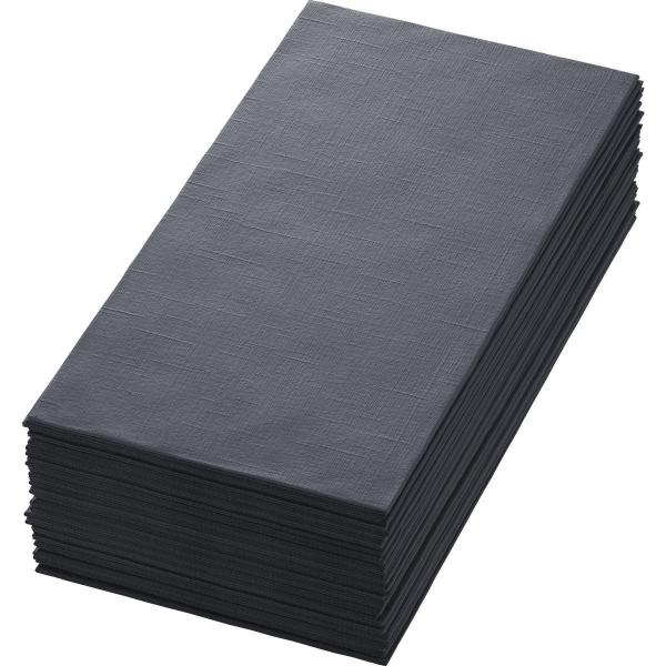 Dunilin®-Serviette 48 x 48 cm Schwarz, 216 Stk/Krt (6 x 36 Stk)