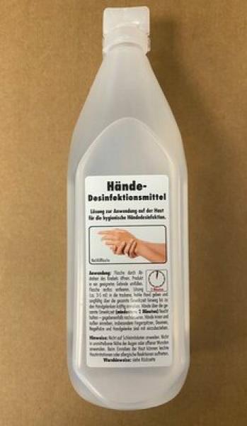 Handdesinfektionsmittel 12 x 500ml PET Flasche Einmalverschluss