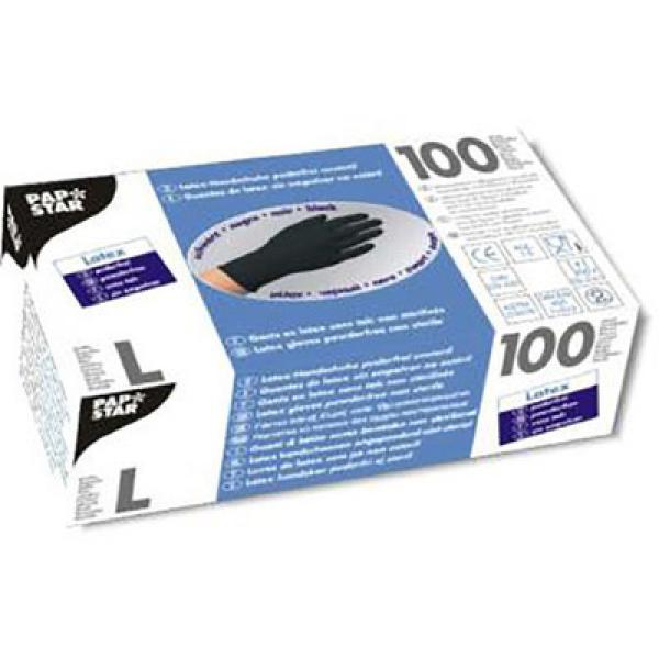  Handschuhe Latex 100Stk puderfrei Gr.L 