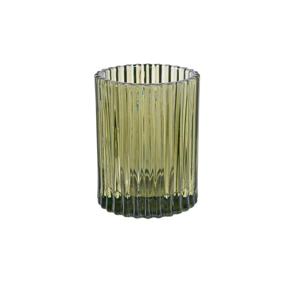 Kerzenhalter Comodo 70 x Ø 55 mm Jägergrün, 6 Stk/Krt (6 x 1 Stk)