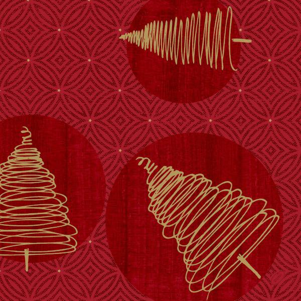 Classic-Serviette 40 x 40 cm ELEGANT TREES, 300 Stk/Krt (6 x 50 Stk)