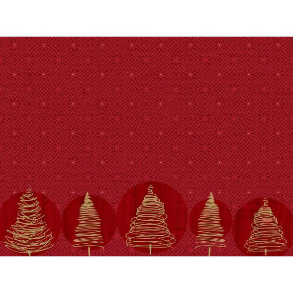 Papier-Tischset 30 x 40 cm ELEGANT TREES, 1000 Stk/Krt (4 x 250 Stk)