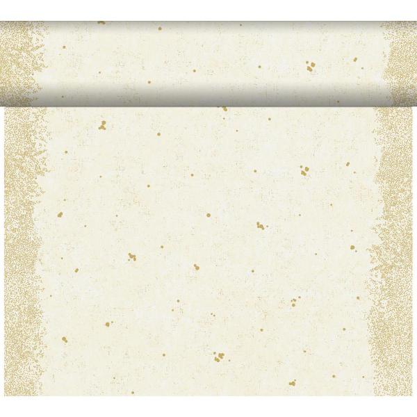 Dunicel® Tête-à-Tête-Tischläufer 0,4 x 24 m CELEBRATE CREAM, 4 Stk/Krt (4 x 1 Stk)