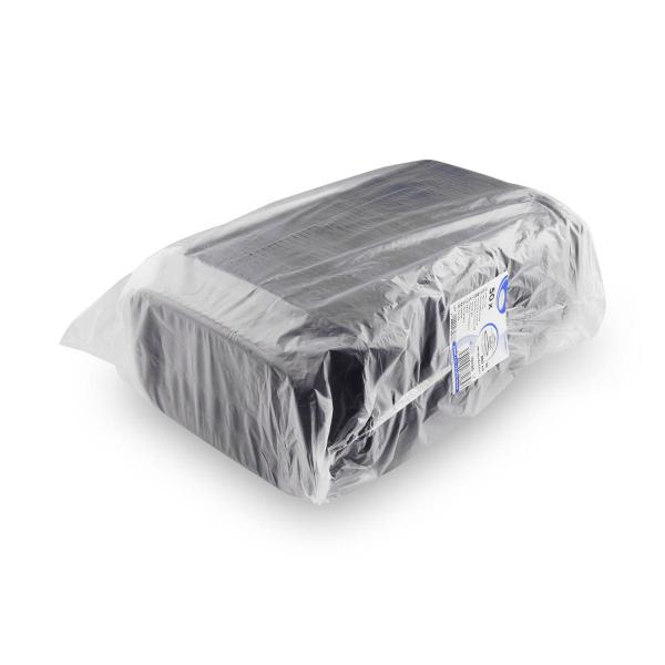Mikrowellenschale (PP) schwarz `M` 221 x 151 x 43 mm 850ml [50 St.]