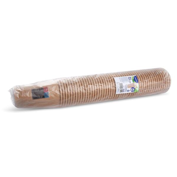 Pappbecher kraft Ø90mm 510ml `XL: 0,4L/16oz` [50 St.]