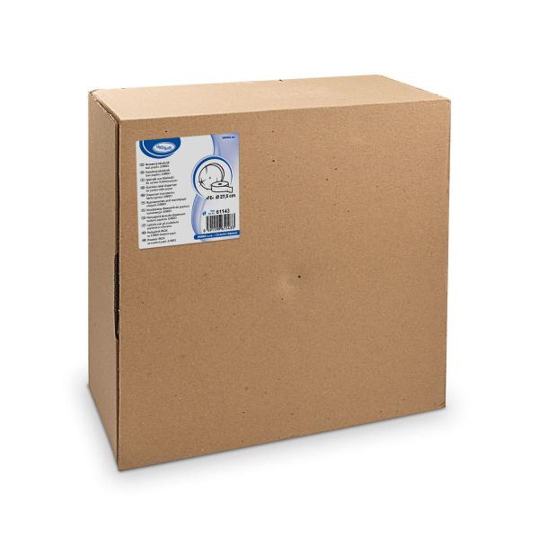 Spender (aus Edelstahl) für Toilettenpapier ≤Ø27,5cm [1 St.]