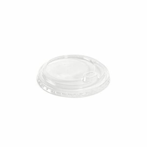 Deckel mit Trinköffnung für rPet Glas Crystal, 1.000 Stück