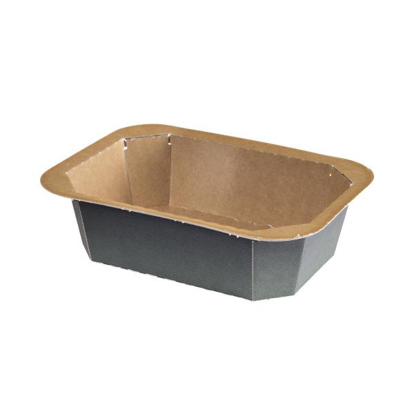 Forum Pappbox 187 x 137 x 50 mm Braun ungeteilt, 420 Stk/Krt (1 x 420 Stk)