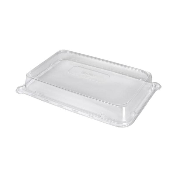 RPET Deckel für 196522 460 x 300 x 65 Transparent, 90 Stk/Krt (2 x 45 Stk)