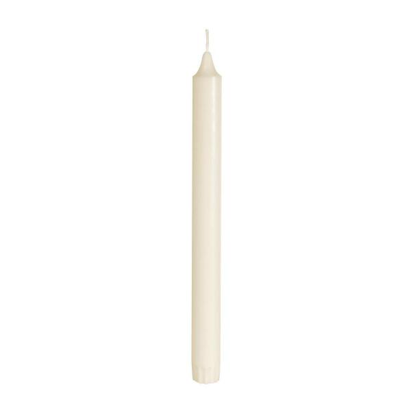 Tischkerzen 250 x Ø 22 mm 9 Std. Cream, 48 Stk/Krt (12 x 4 Stk)