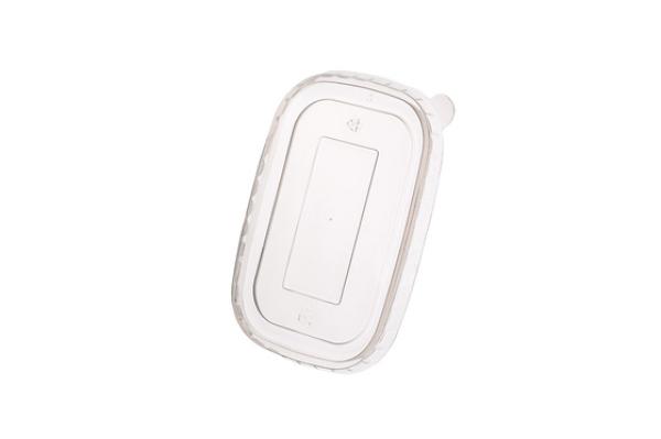 PP-Deckel für Schalen aus Kraftpapier 