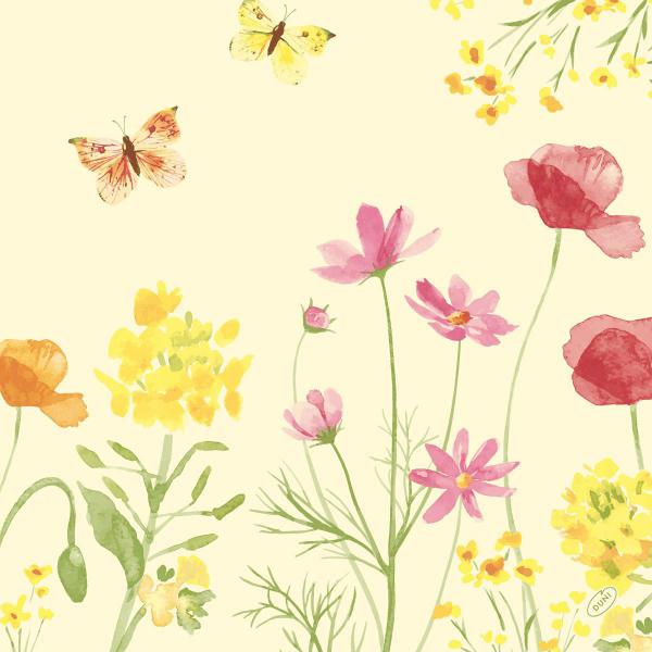 Classic-Serviette 40 x 40 cm Poppy Field, 300 Stk/Krt (6 x 50 Stk)