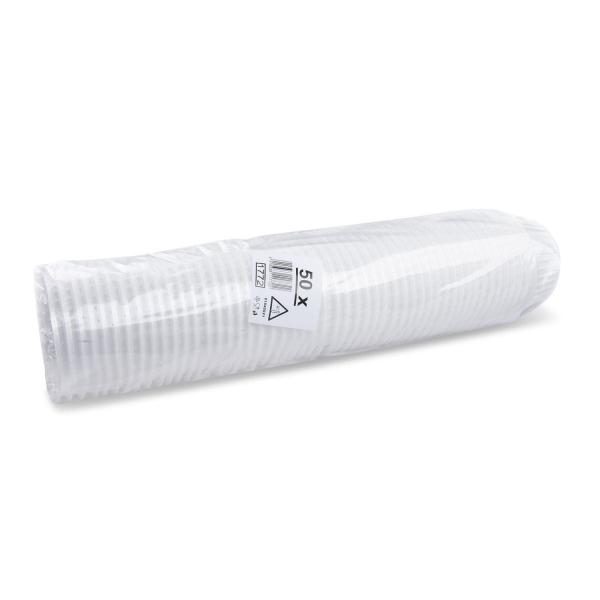 Thermobehälter (XPS) weiß Ø127mm 340ml [50 St.]