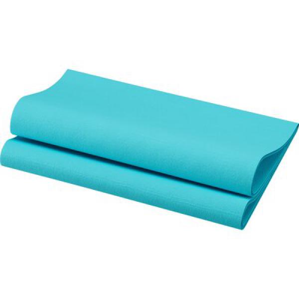 Duni Bio Dunisoft® Serviette 40 x 40 cm, Mint Blue