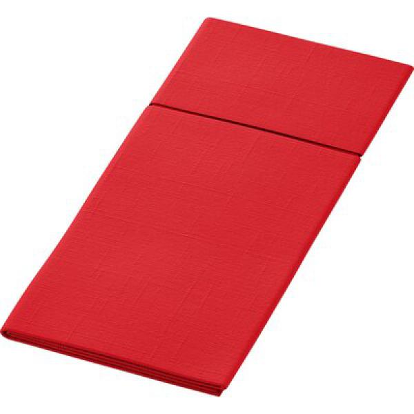 Duni Bio Dunisoft® Serviette 40 x 33 cm, Rot