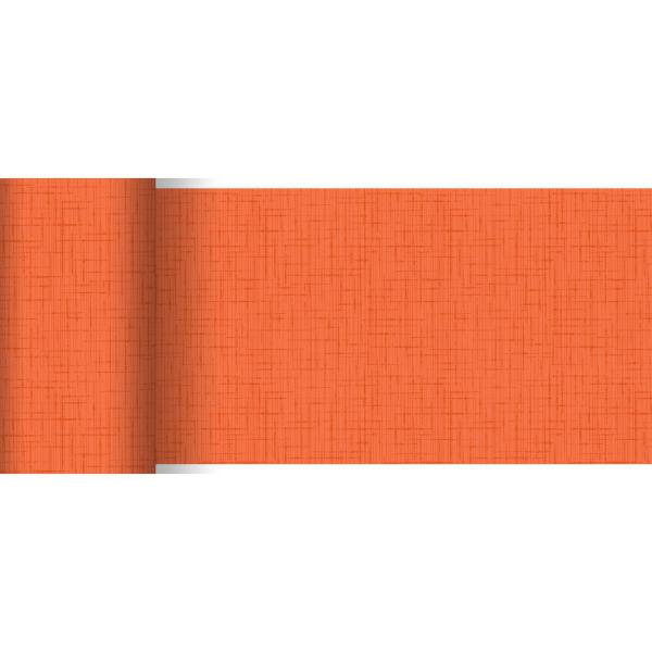 Dunicel®-Tischläufer 0,15 x 20 m Linnea Sun Orange, 6 Stk/Krt (6 x 1 Stk)