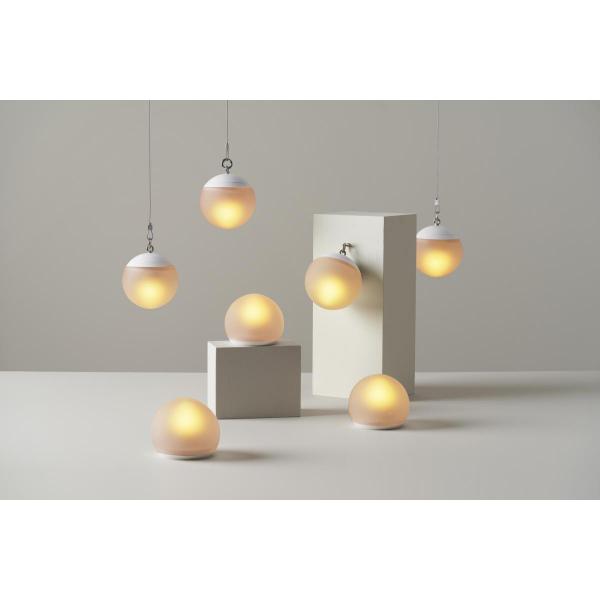 LED-Kerzenhalter Globe 8,4 x 10 cm, 4 Stk/Krt (4 x 1 Stk)