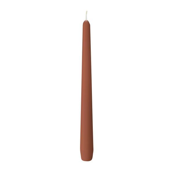 Leuchterkerzen, getaucht 250 x Ø 22 mm 7,5 Std. Earth Terra, 100 Stk/Krt (2 x 50 Stk)