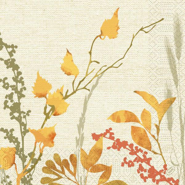 Tissue-Serviette 40 x 40 cm Fall Beauty 3-lagig, 1000 Stk/Krt (4 x 250 Stk)