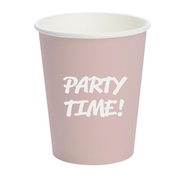 Bio Schnapsglas aus Pappe 6 cl Pink, 240 Stk/Krt (12 x 20 Stk)
