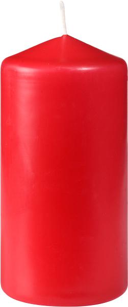 Stumpenkerzen 100 x Ø 50 mm 20 Std. Rot, 60 Stk/Krt (6 x 10 Stk)