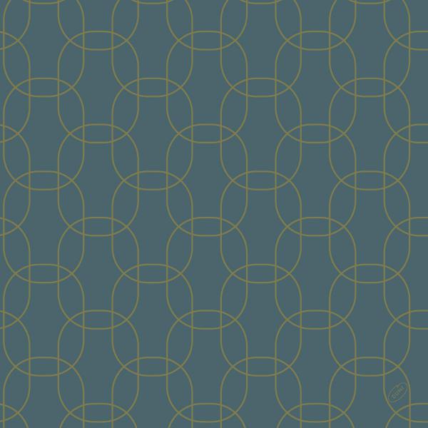 Dunisoft®-Serviette 40 x 40 cm Golden Deco, 360 Stk/Krt (6 x 60 Stk)