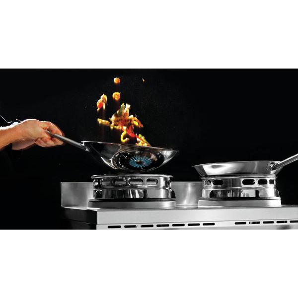 Wok-Herd, 2 Brenner