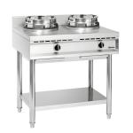 Wok-Herd, 2 Brenner