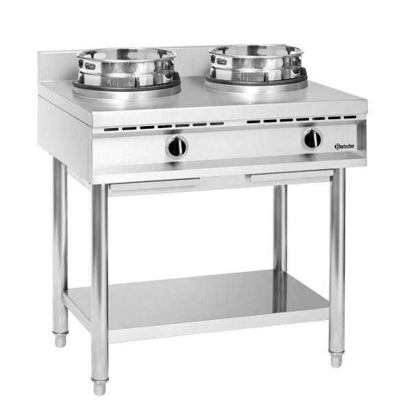Wok-Herd, 2 Brenner