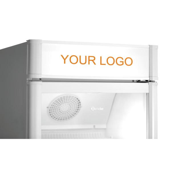 Glastürenkühlschrank 302L WB