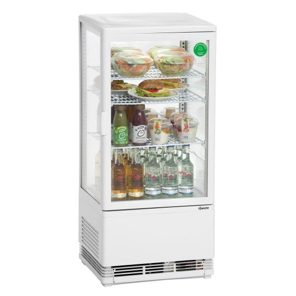 Mini-Kühlvitrine 78L, weiß
