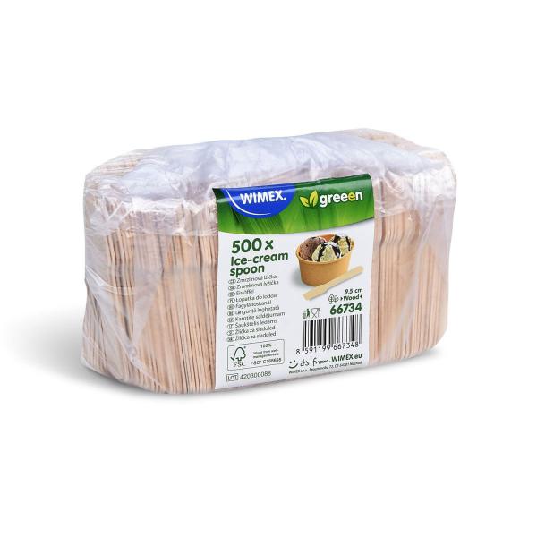 Eislöffel (aus Holz) 9,5cm [500 St.]
