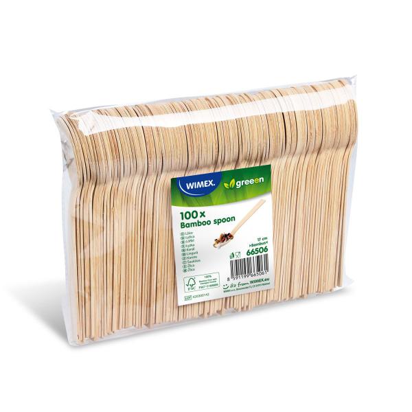 Löffel (aus Bambus FSC 100%) 17cm [100 St.]