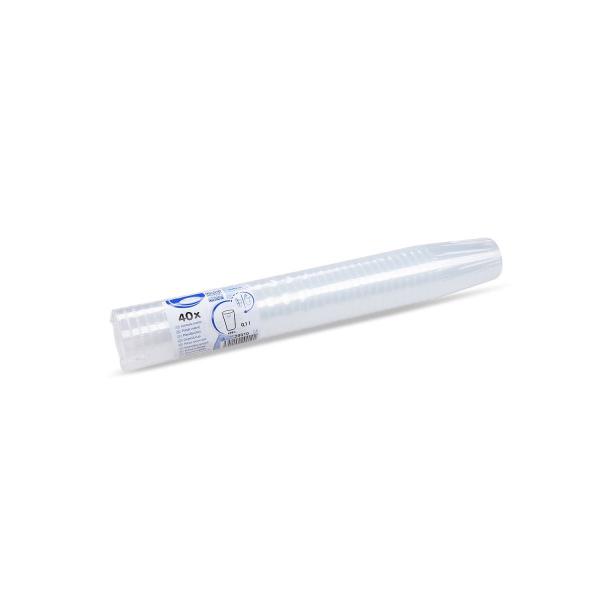Pfandbecher (PP) wiederverwendbar Ø55mm 0,1L [40 St.]