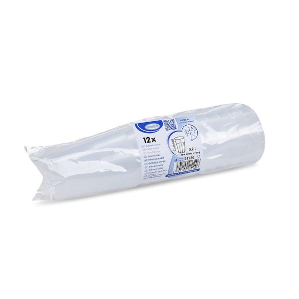 Pfandbecher (PP) wiederverwendbar extra-stark Cocktail Ø70mm 0,2L [12 St.]