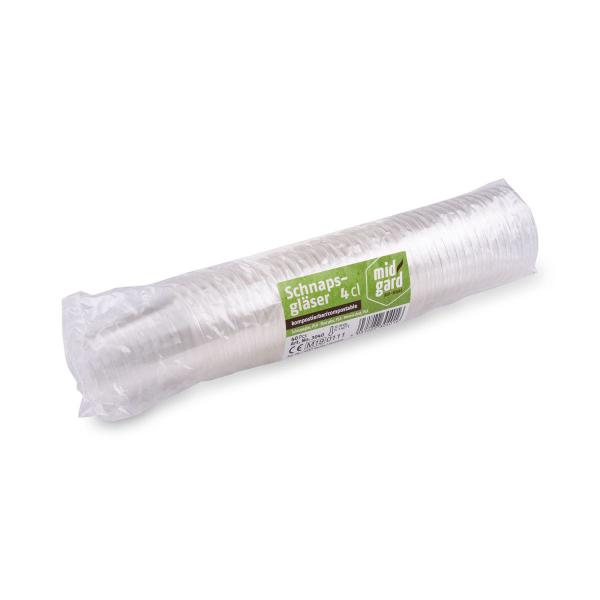 Becher (PLA) glasklar Ø48mm 2cl/4cl [40 St.]