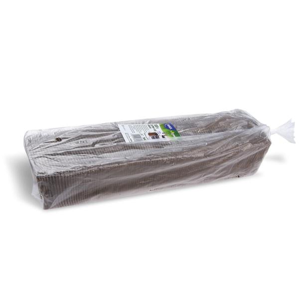 Papier-Manschette braun für Becher Ø80mm [100 St.]