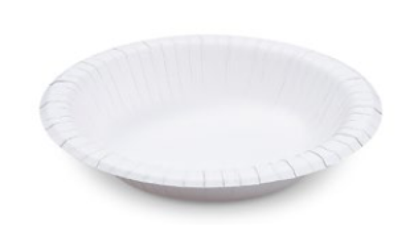 Pappschale (FSC Mix) weiß Ø20cm 480ml [50 St.]