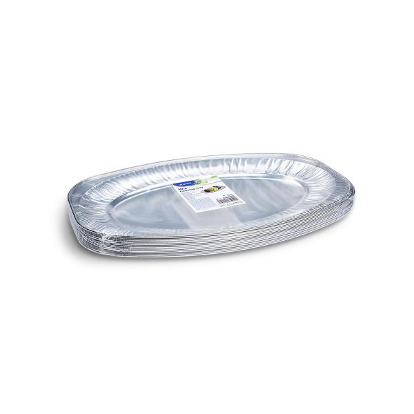 Catering-Platte (ALU) oval 43 x 29 cm [10 St.]