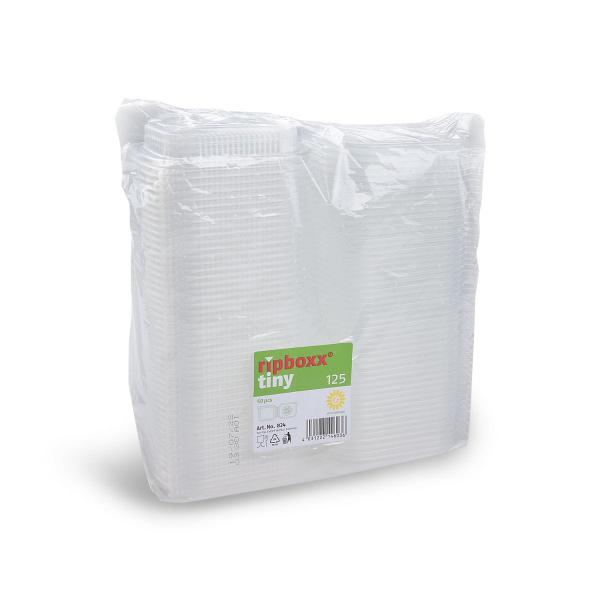 Feinkostbecher (PP) Ripboxx Tiny mit Deckel klar 200ml [50 St.]