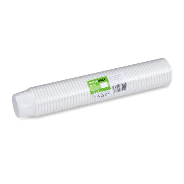 Dressingbecher (PP) Microboxx weiss Ø46mm 30ml [50 St.]