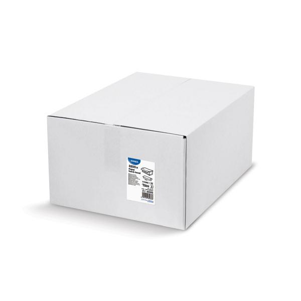 Papier-Falthandtuch (FSC Mix) Zick-Zack V-Falz 2-lagig weiß 23 x 23 cm [3200 St.]