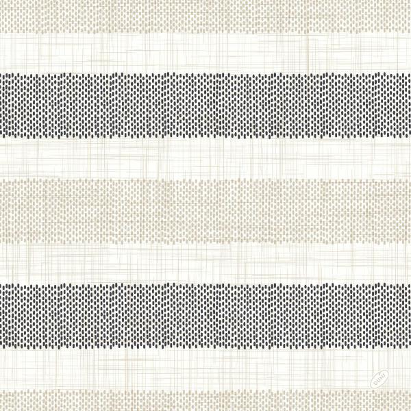 Classic-Serviette 40 x 40 cm Rigato Black, 300 Stk/Krt (6 x 50 Stk)